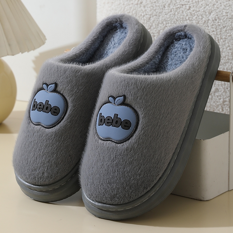 新款棉拖鞋男士秋冬季新款室内家居家用情侣防滑加厚鞋底棉托鞋女