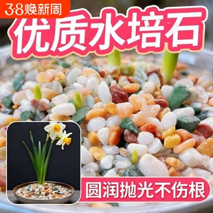 水培石子鱼缸造景雨花石鹅卵石原石天然大匠神彩铺底石庭院养花