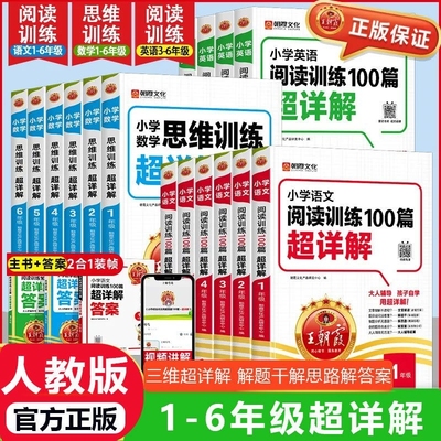王朝霞语文阅读训练100篇超详解