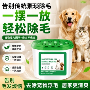 宠物除毛除蚤魔盒全屋长效除虫吸毛猫狗通用告别毛屑空气净化除螨