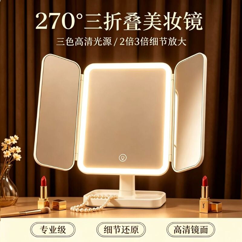 led化妆镜带灯款|超2000次加购