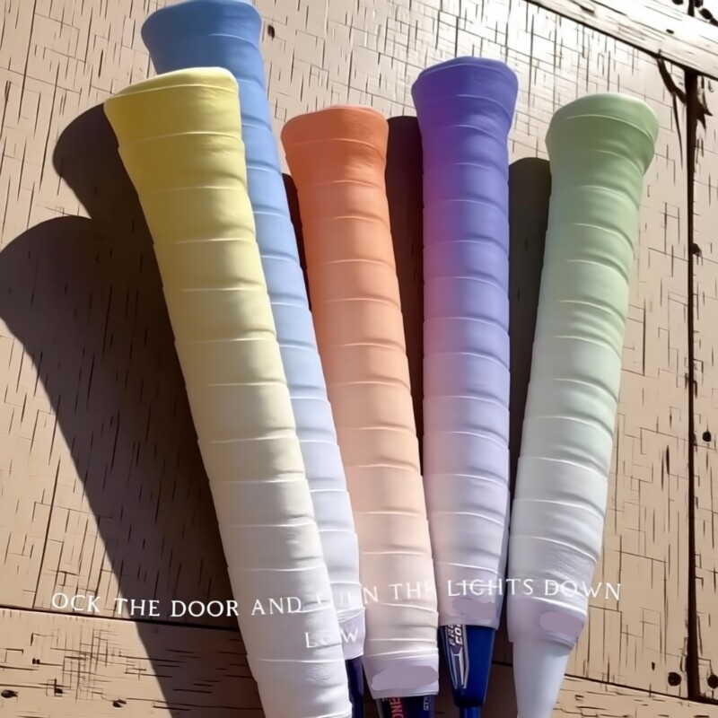 羽毛球拍渐变手胶龙胶防滑吸汗带粘性耐磨缠把带网球拍手柄缠绕带