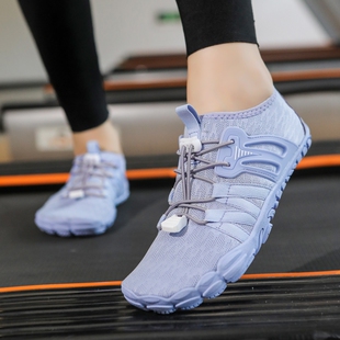 室内健身鞋男女防滑耐磨跑步机专用运动鞋减震软底瑜伽跳绳训练鞋