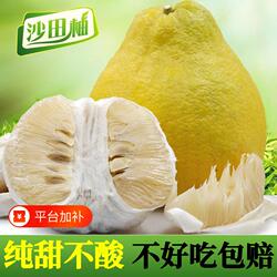【纯甜】正宗梅州沙田柚柚子金柚白心肉当季孕妇新鲜水果包邮香甜