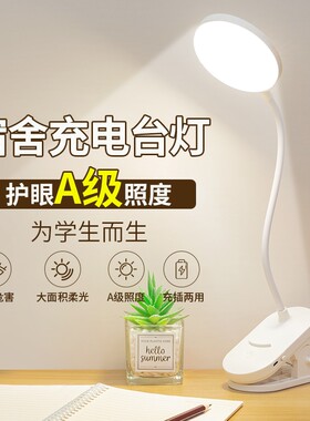 台灯护眼充插电两用触摸式学生护眼学习卧寝室阅读专用台灯小夜灯