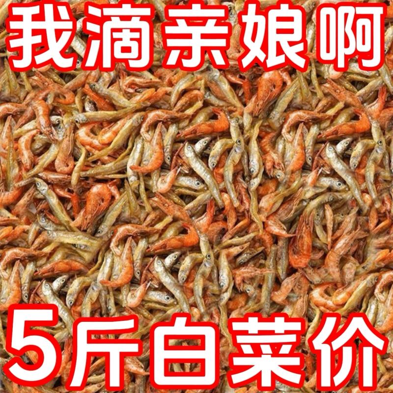 农家自制小鱼干小虾小鱼下酒菜