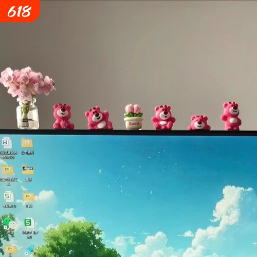 电脑屏幕创意摆件|超1.9万次加购