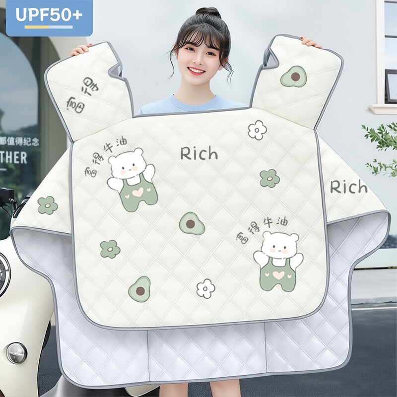 电动车夏季挡风被防晒防雨罩四季通用电瓶摩托车夏天防风2026新款