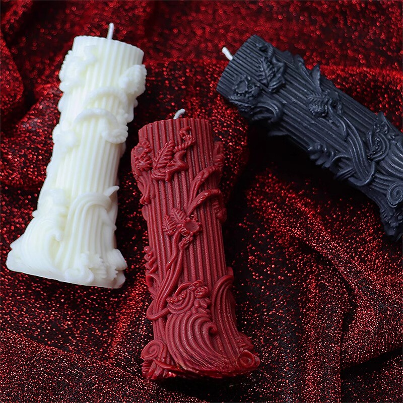 低温蜡烛s不伤皮肤m鎏金罗马柱滴蜡夫妻游戏成人香薰情调30度浪漫