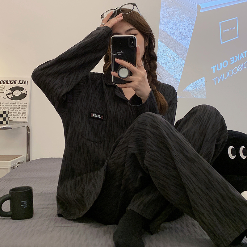 2025年新款纯棉睡衣女士春秋冬季