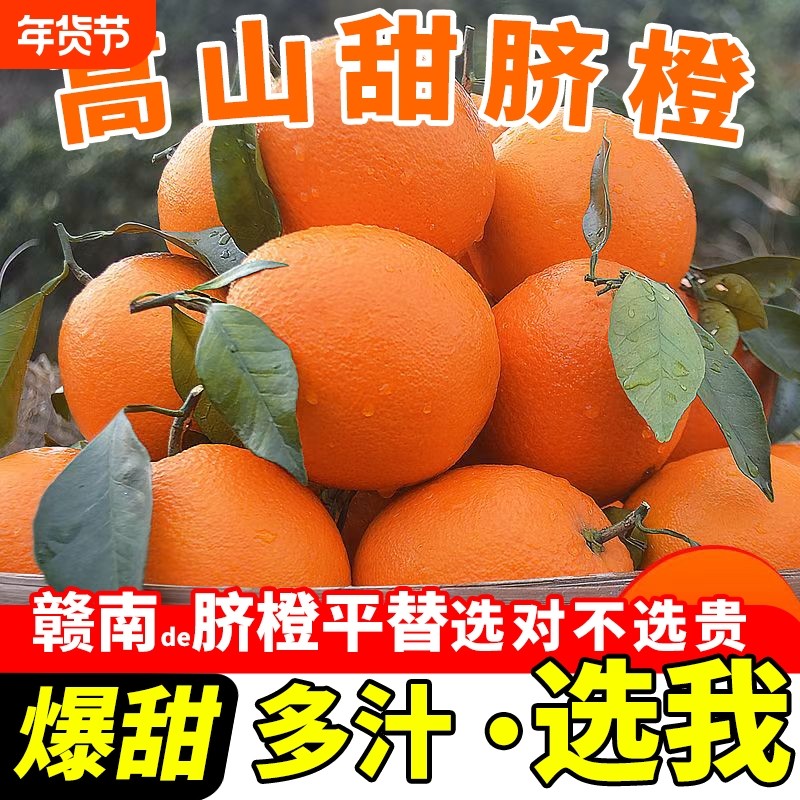 正宗赣南甜脐橙新鲜赣州橙子江西甜橙水果鲜橙子4.5斤现摘大果,水产肉类/新鲜蔬果/熟食,橙,淘宝优惠券,粉丝福利购,淘宝优惠卷