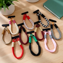 手机挂绳精致手腕绳挂链挂件短款U盘挂饰防丢防摔手机壳cdd相机绳子钥匙扣挂环龙年2025年新款红色过年手机链