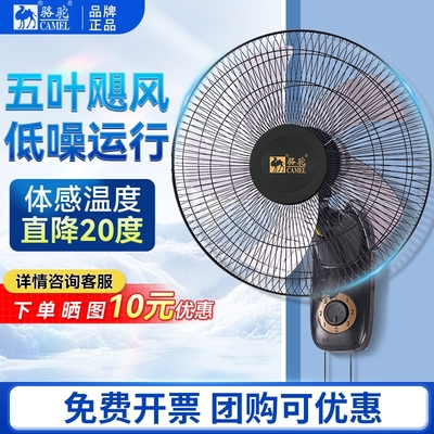 壁扇挂壁式电风扇家用商用挂墙壁挂风扇大风力摇头遥节能制冷14寸