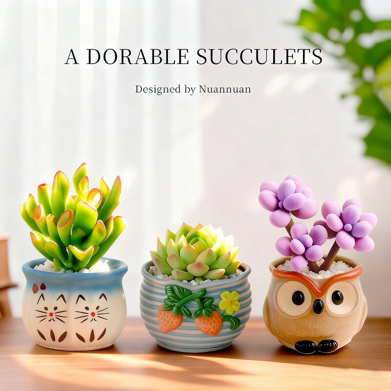 多肉植物组合室内小盆栽玉露桃蛋老桩仙人球绿植幼儿园仙人掌DIY