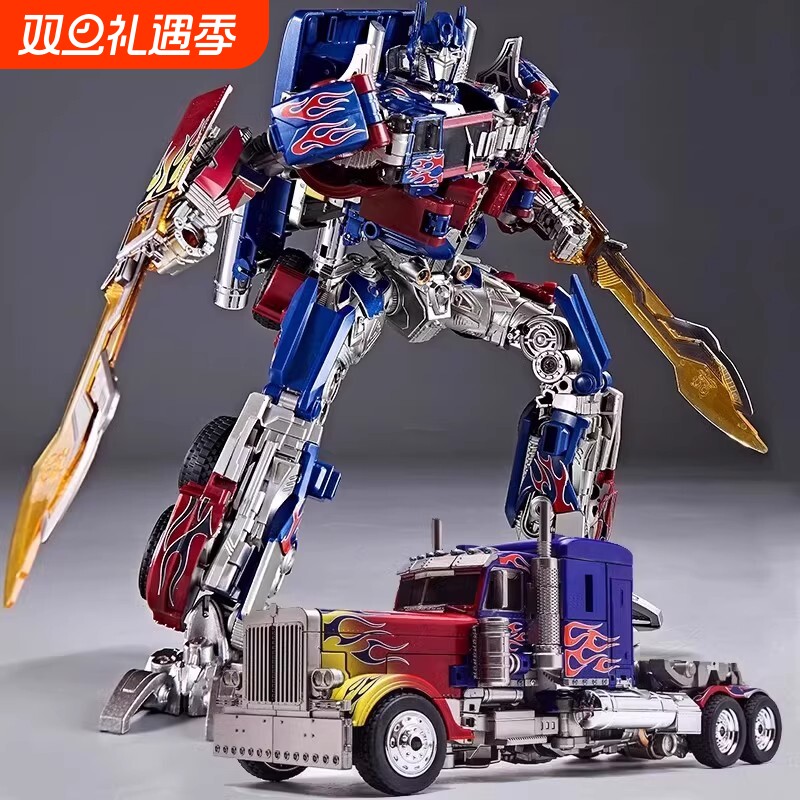 变形玩具擎天之柱正版大黄蜂金刚合金版男孩模型机器人汽车手办