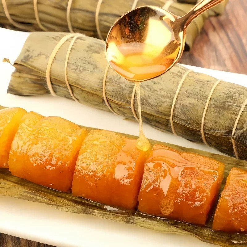 广西粽子五花肉绿豆粽蛋黄板栗鲜肉大粽子真空袋装端午节特产团购