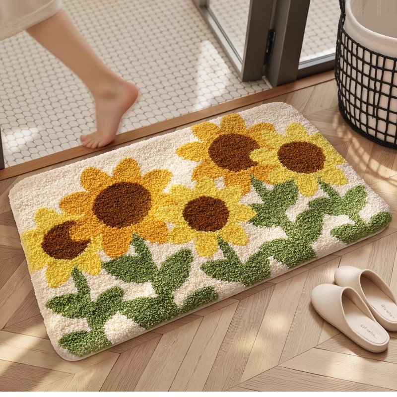 浴室吸水地垫卫生间门口踩脚垫防滑垫子家用地毯门垫卫浴脚垫毛绒,居家布艺,家用脚垫,淘宝优惠券,粉丝福利购,淘宝优惠卷