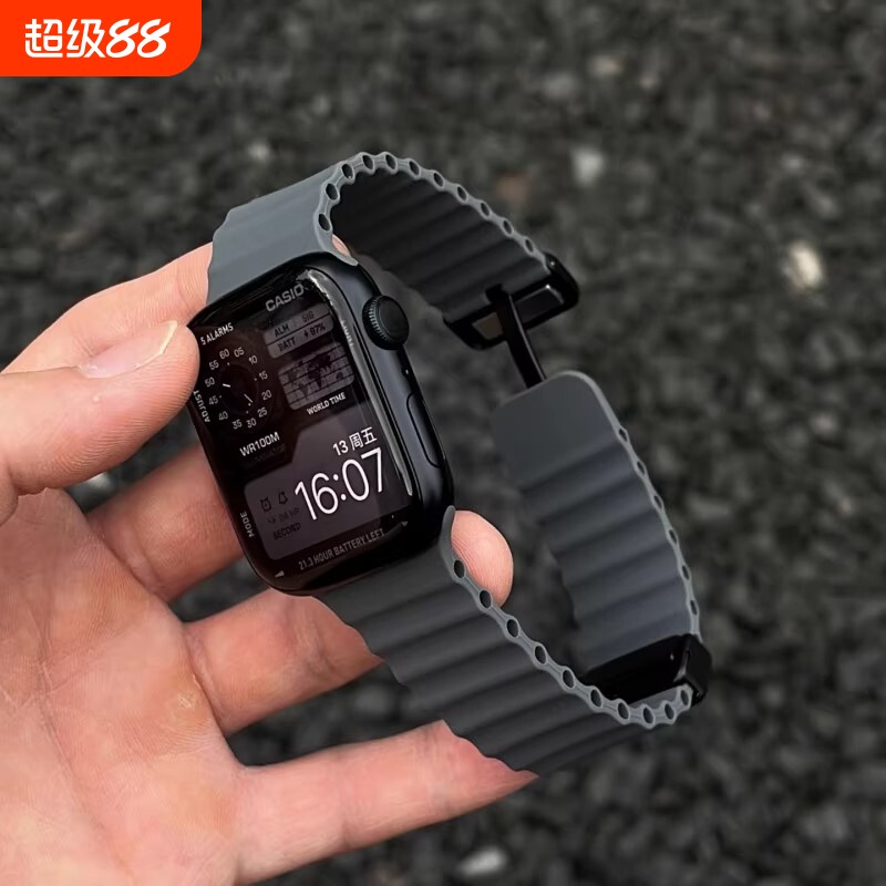 适用iwatch10/9/8磁吸苹果手表带图片