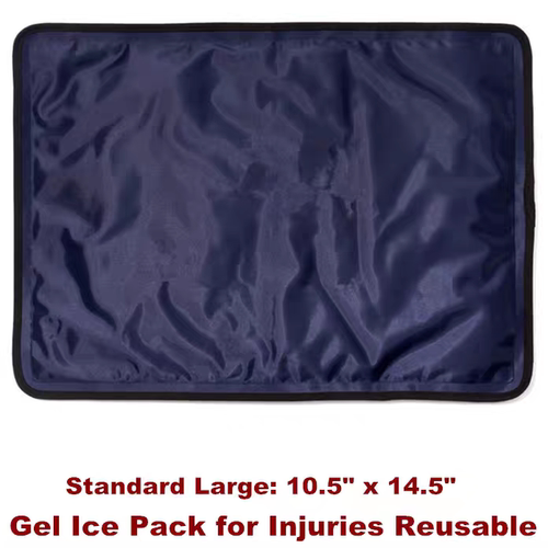 Gel Ice Packs Reusable Cold Pack Injuries Back Pain Relief