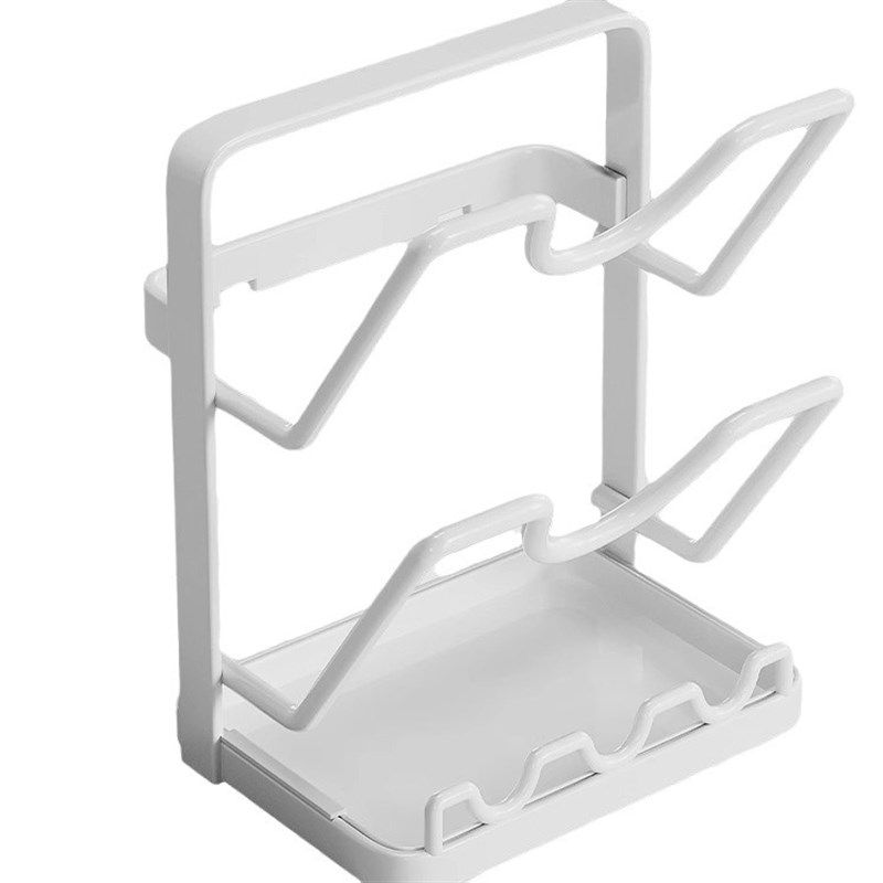 锅盖架子免打孔厨房置物架壁挂式多功能放置器U砧板菜板收纳架