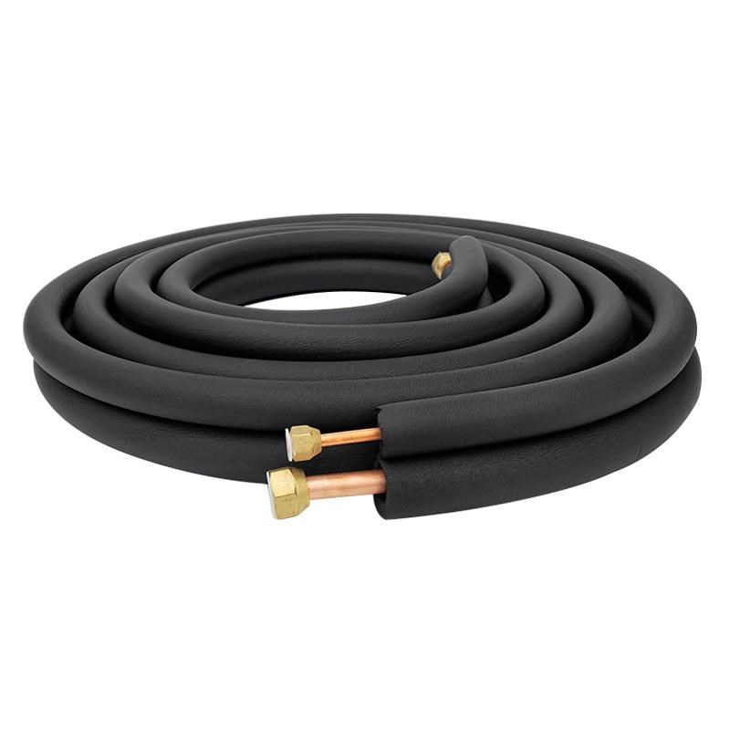 空调铜管b外机长纯紫铜管子大1匹1.5p2p3p5p国标通用保温固定变频