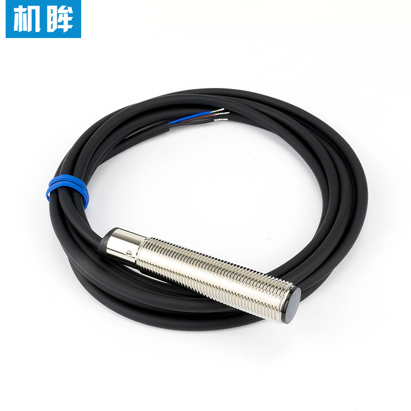 M12光电c开关漫反射传感器探头FTD-12NO不可见红外光感应器开关24