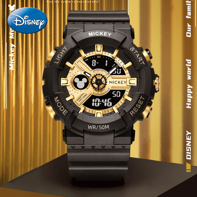 迪士尼手表男潮流运动机械电子表