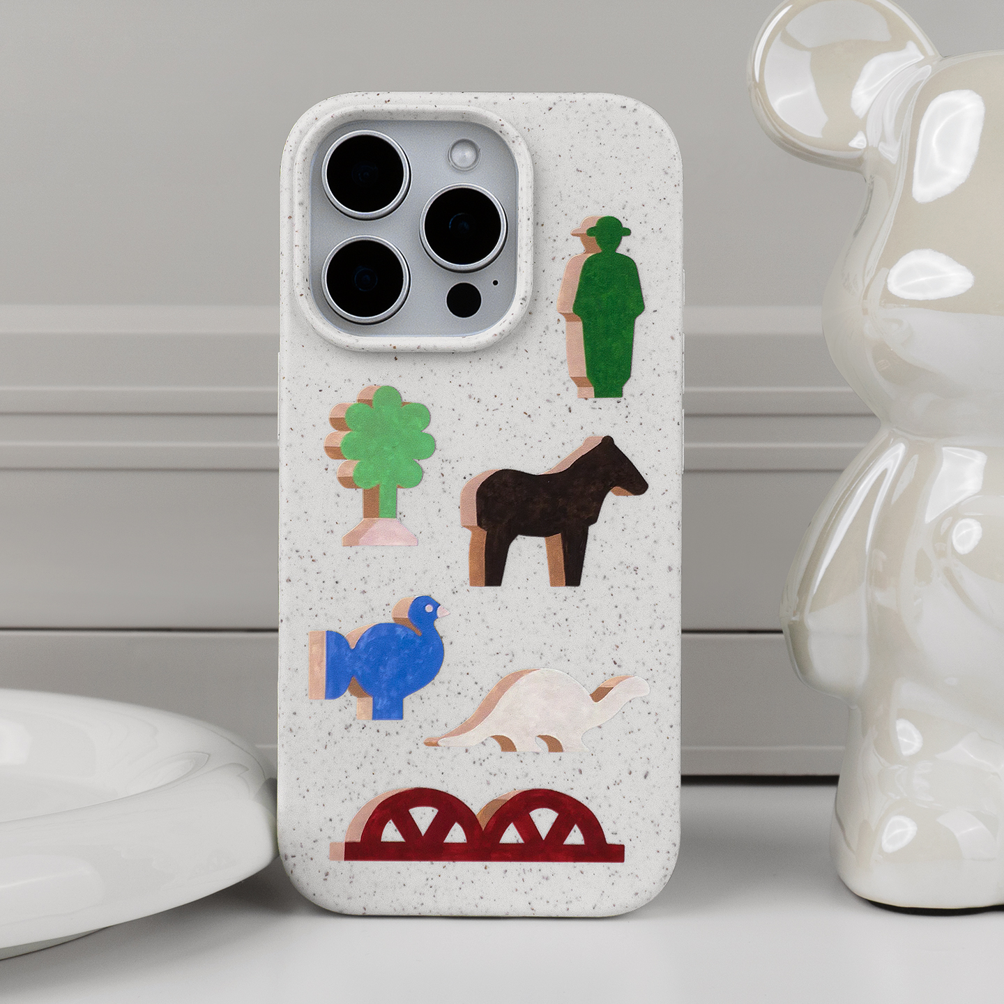 casegood原创小木马童趣小众可降解手机壳磁吸17苹果16promax新款15适用iPhone14pro保护套13软创意ins可爱
