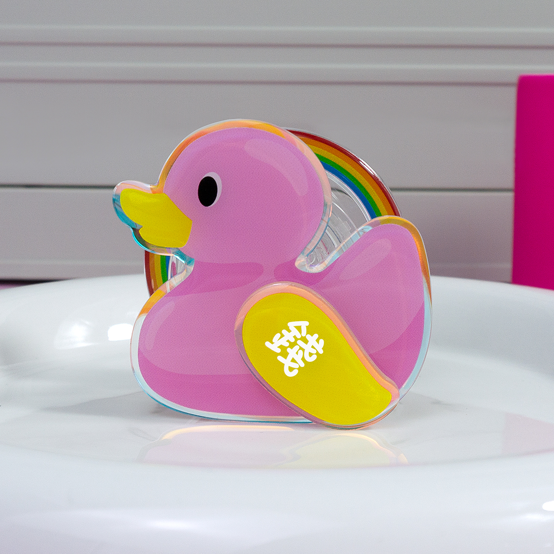 炫彩镭射渐变磁吸气囊支架