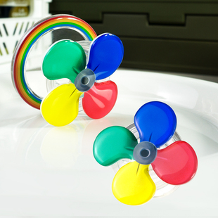 lz原创可旋转小风扇磁吸式气囊支架通用折叠伸缩桌面吸盘创意粘贴