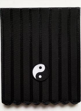 新款道士用品道帽道士帽太极九梁巾纯阳巾九梁巾八卦帽六角帽马尾