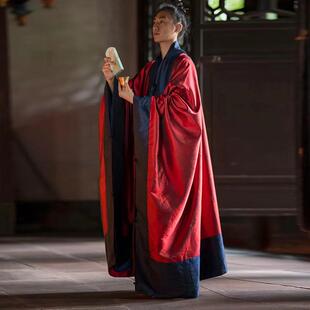 新款琳琅振响复原经衣素面暗纹清和赋高功法衣道袍班衣忏衣霄台衣