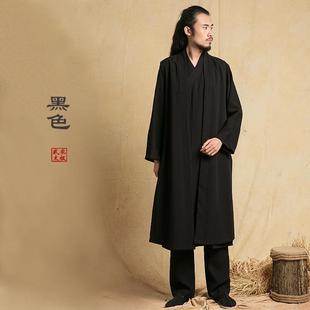 新款高端亚麻太极服装官方旗舰店太极拳练功服男装道袍道士服男款