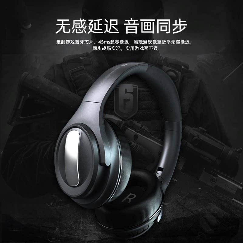 【主动降噪】适用索尼蓝牙耳机头戴式无线简约风耳麦电脑运动商务音乐游戏电竞手机带麦超长续航安卓苹果通用