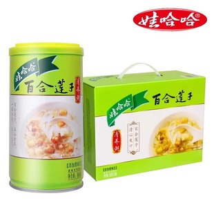 【百合莲子】娃哈哈八宝粥百合莲子早餐八宝粥360g12罐哇哈哈整箱