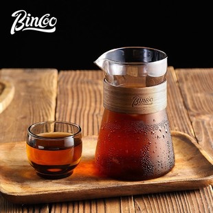 高硼硅玻璃冲挂耳咖啡壶 Bincoo复古分享壶手冲咖啡壶品鉴杯套装