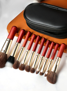 cici小巴掌迷你化妆刷套装随身便携旅行小套刷工具新手初学者刷子