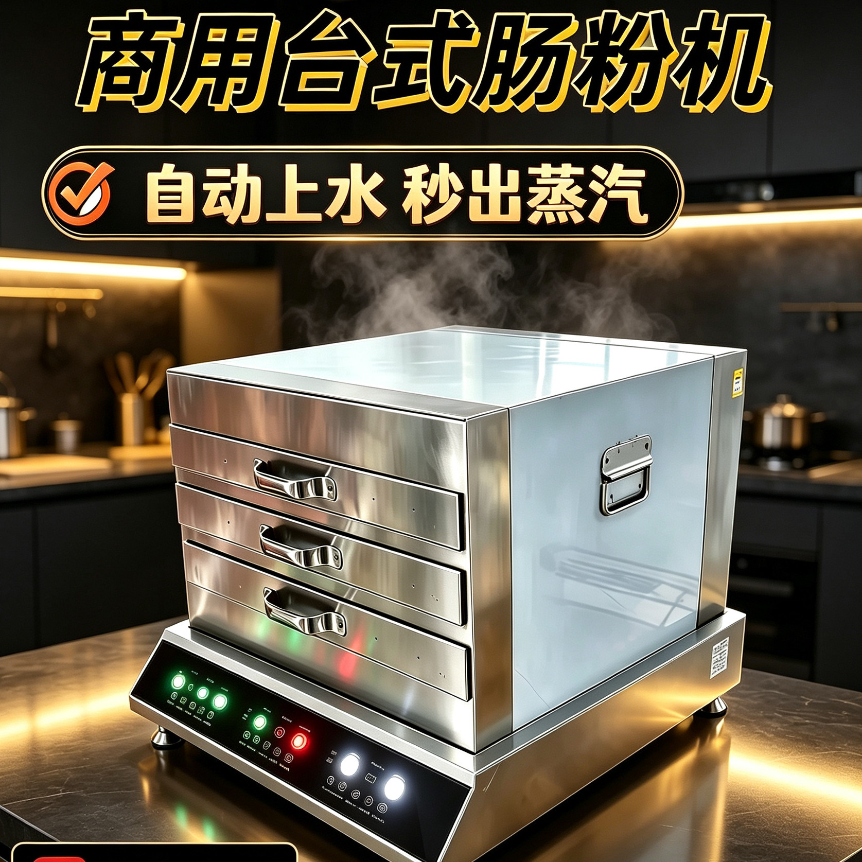 方密蒸肠粉机一分钟出餐大促销送
