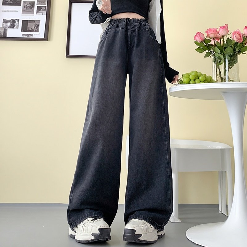 胖MM遮胯显瘦显腿长休闲拖地裤2026春季新款通勤风简约舒适阔腿裤,女装/女士精品,大码裤装,淘宝优惠券,粉丝福利购,淘宝优惠卷