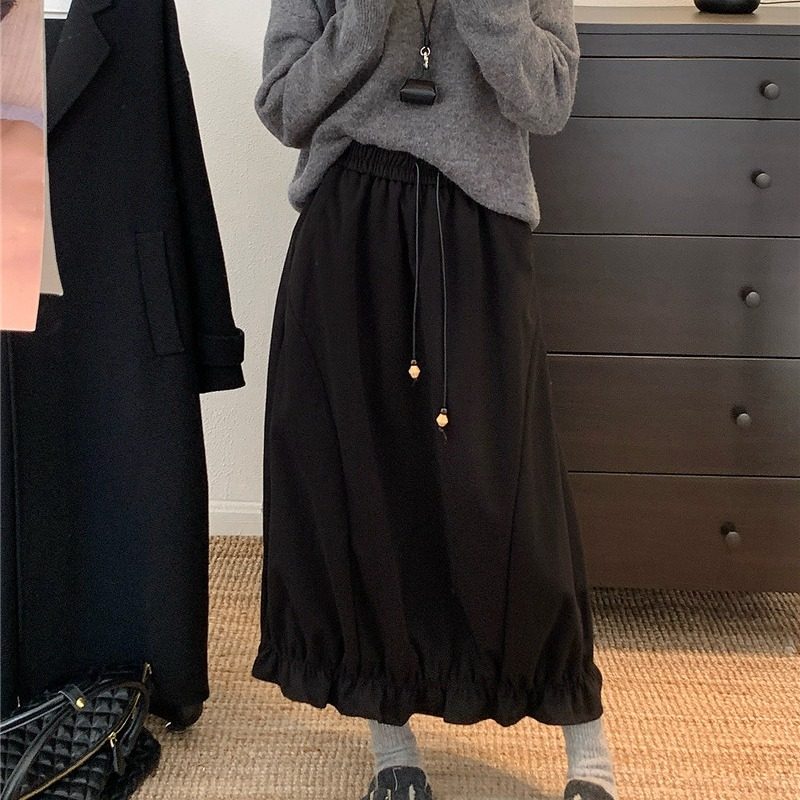 加大码时尚休闲百搭花苞裙女2025秋季新款潮流时尚洋气百搭半身裙,女装/女士精品,大码半身裙,淘宝优惠券,粉丝福利购,淘宝优惠卷