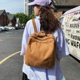 Ретро вместительный и большой ранец, универсальная сумка через плечо, рюкзак, сумка для путешествий, коллекция 2022, подходит для студента