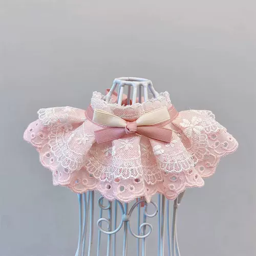 Шарф, нагрудник для принцессы, свежая галстук-бабочка, кружевной чокер, слюнявчик, аксессуар