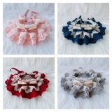 Шарф, слюнявчик, галстук-бабочка, аксессуар, чокер с бантиком, кружевной нагрудник