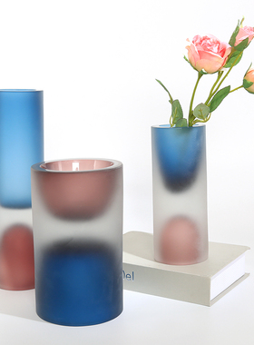 轻奢风玻璃加厚电视柜茶几装饰品