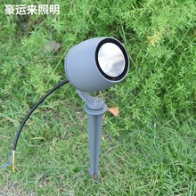 led照树射灯户外防水景观园林绿化抱树投光灯室外花园草坪插地灯