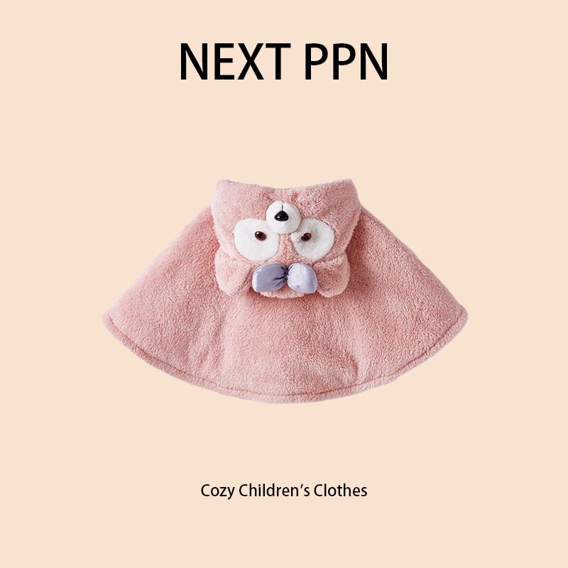 英国NEXT PPN秋冬季婴儿保暖披风斗篷加厚儿童宝宝外出服防风加厚