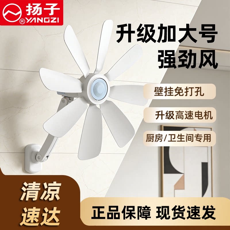 扬子壁挂小风扇风大音轻图片