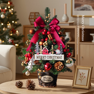迷饰韩式新款桌面圣诞树装饰品