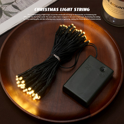 迷饰圣诞树灯鞭炮灯LED灯