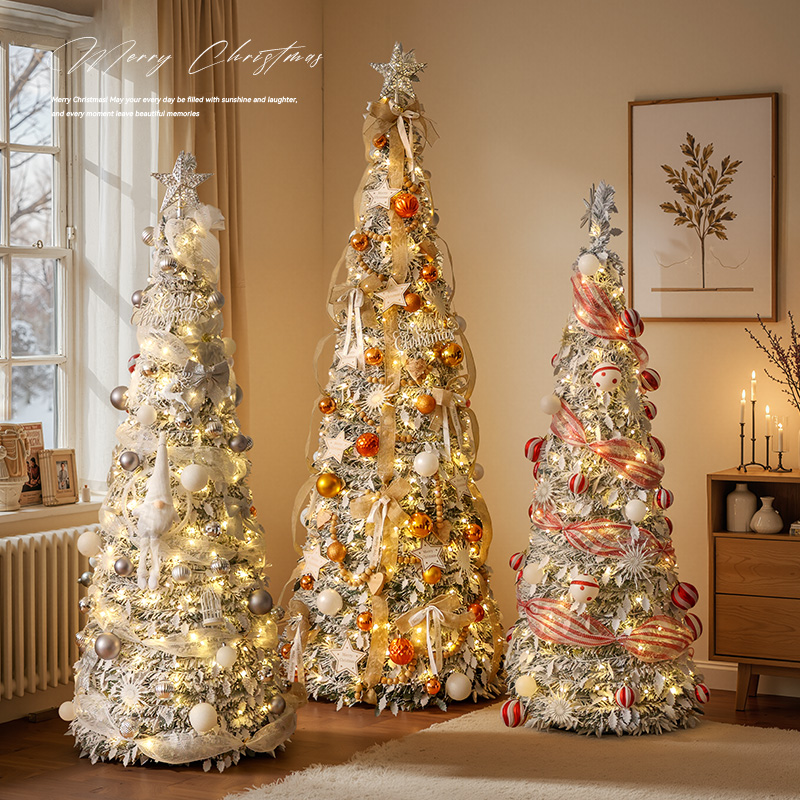 迷饰·2025新款折叠圣诞树套餐